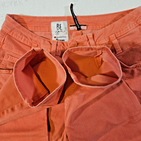 Be You Jeans Women's Size 28 (US 6) Coral StreetOne 5 Pocket - German - Value - Picture 11 of 16